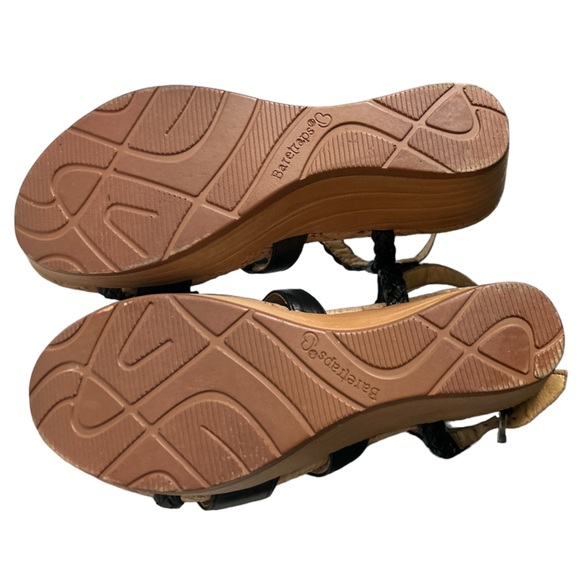 Baretraps Black Mairi Wedge Sandals - Picture 5 of 6